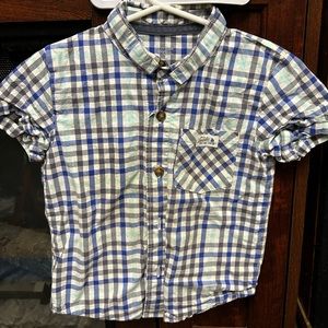 2T button down shirt sleeve shirt